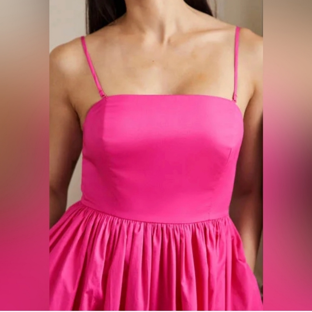 Boden Emily Strapless Midi Pink Dress, Sz 8, *Missing Straps* - Picture 3 of 11